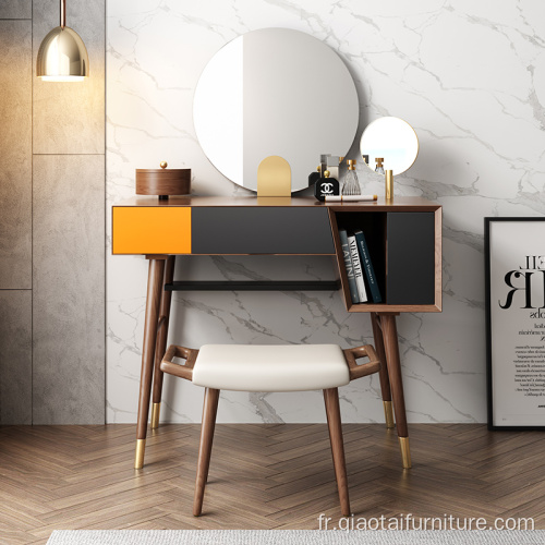 Bureau de maquillage de luxe miroir de Pentecôte moderne